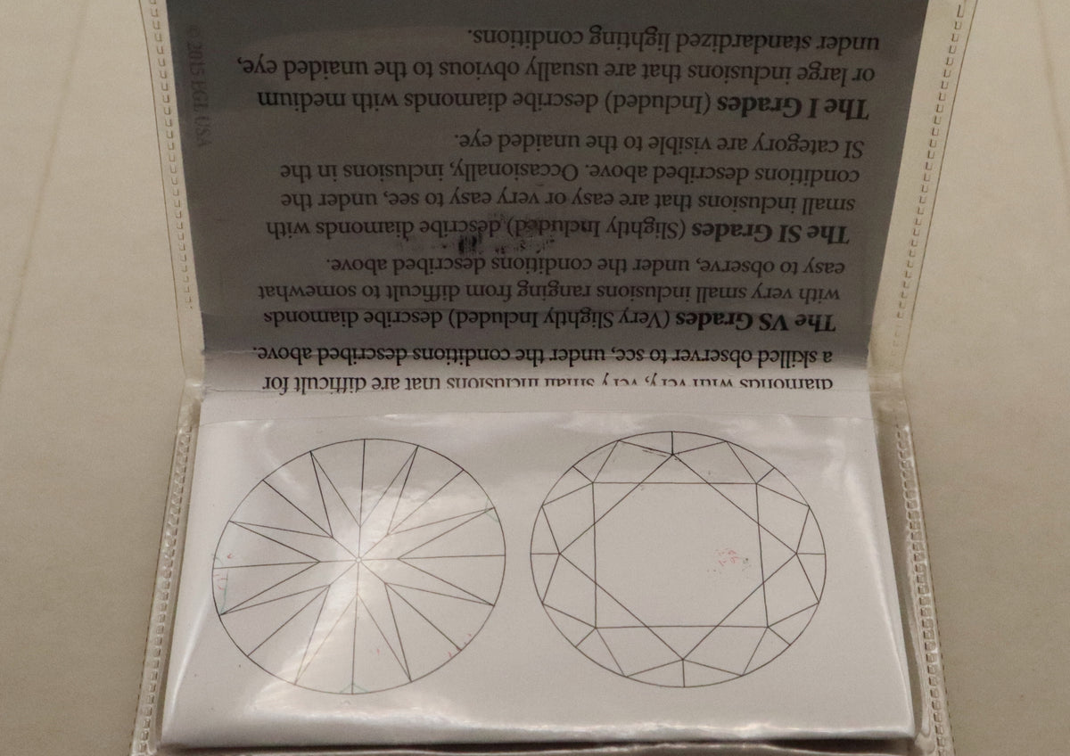 1.00 Carat Round Brilliant Diamond – K Color VS2 Clarity (EGL USA Certified)