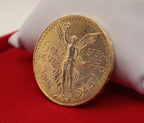 1945 Mexico 50 Pesos Gold Coin (Centenario) - 37.5g Pure Gold