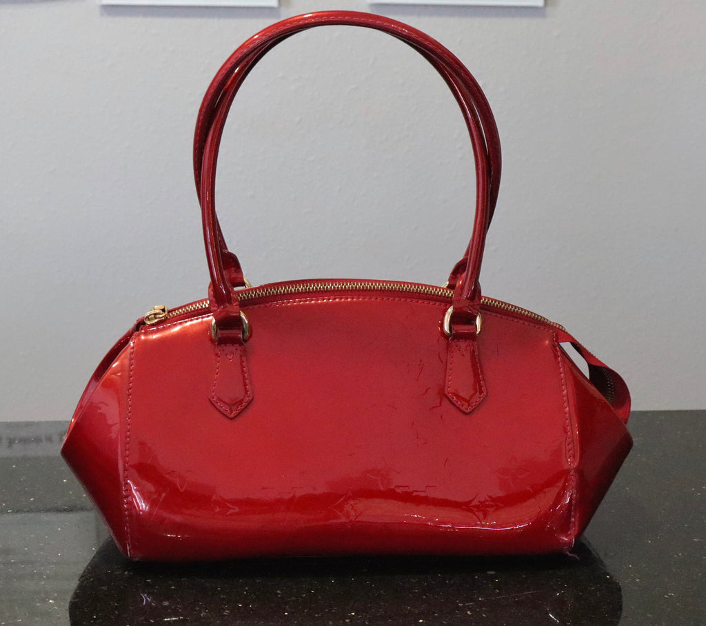 Louis Vuitton Pomme D'Amour Monogram Vernis Sherwood PM Bag