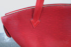 Louis Vuitton Castillan Red Epi Leather Saint Jacques Shopper Tote Bag