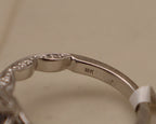 18k White Gold Oval Tanzanite and Diamond Ring